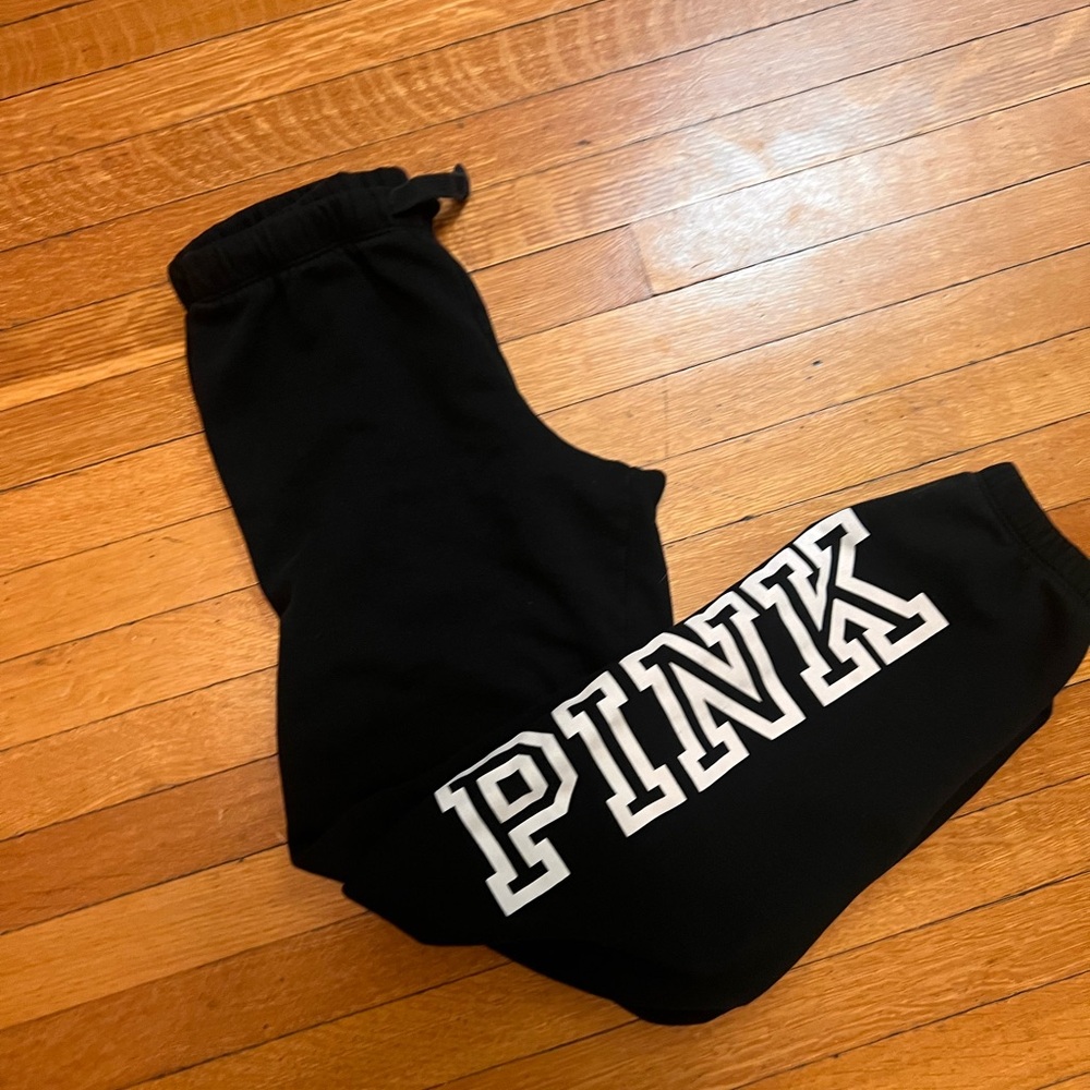 PINK Victoria's Secret Black Kids Sweatpants